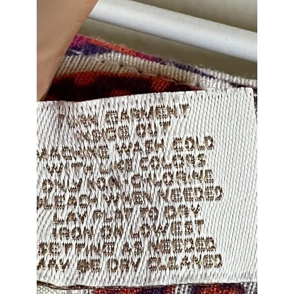 Chicos Top Women L Pink Floral Pullover Paisley Tie Waist Summer Feminine Retro - Picture 8 of 14